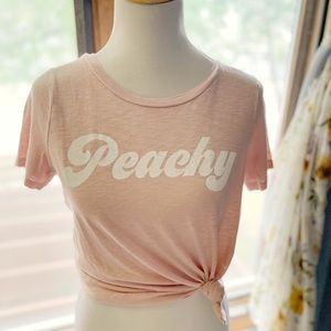 Women’s vintage Peachy t shirt M/L